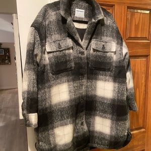 Old Navy Plaid Jacket Size XL